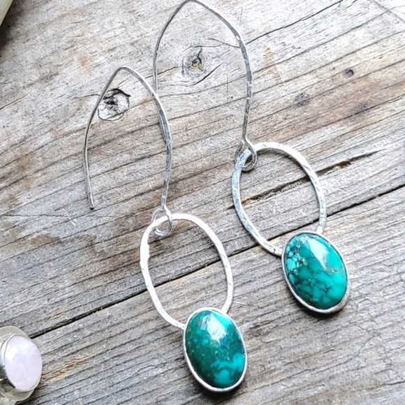 ๐SOLD๐Artisan Turquoise & Solid Sterling Silver - Issabeau Jewelry - Picture 7 of 9